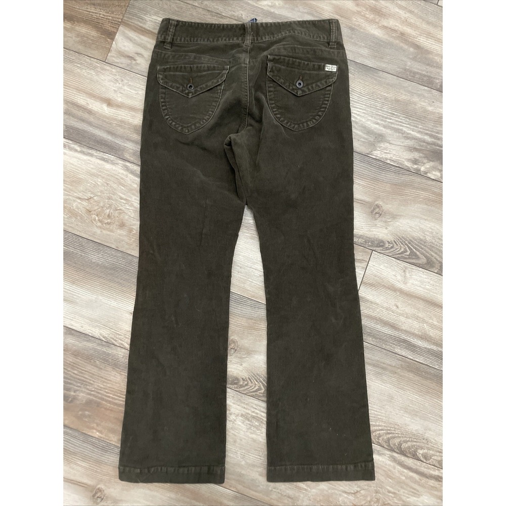 Vintage Polo Jeans Co Ralph Lauren Women Corduroy Pants Brown Bootcut Size 10X30 - Picture 4 of 6